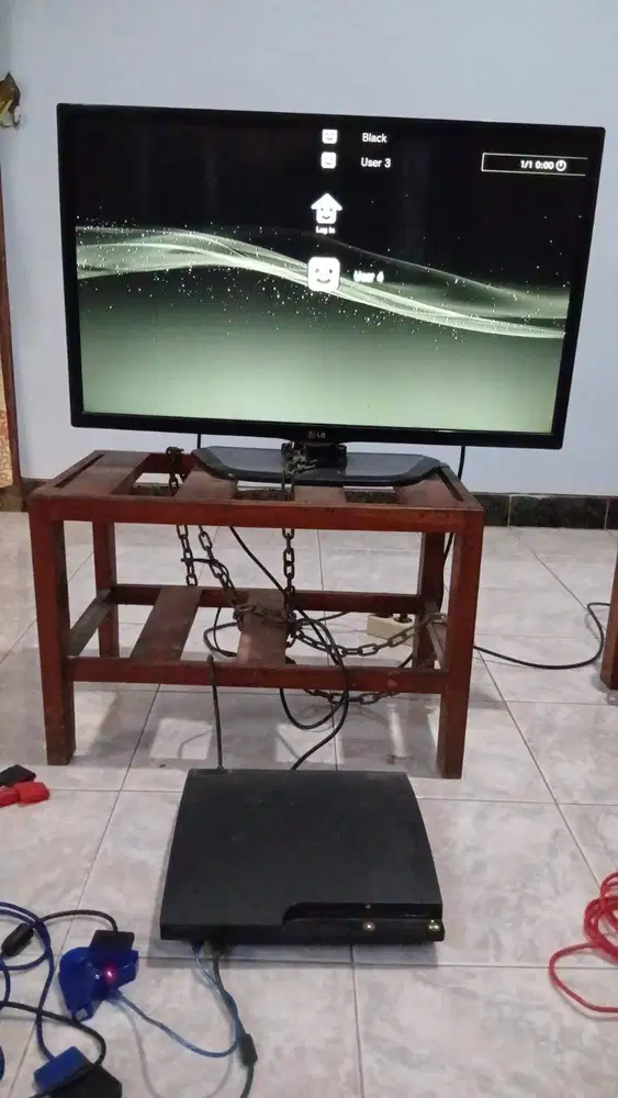 PAKET PS3 + TV LG 32 FULLSET NO MINUS - ADA PS2 JUGA