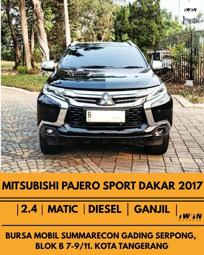 2017 MITSUBISHI PAJERO DAKAR SPORT 2.4 AT