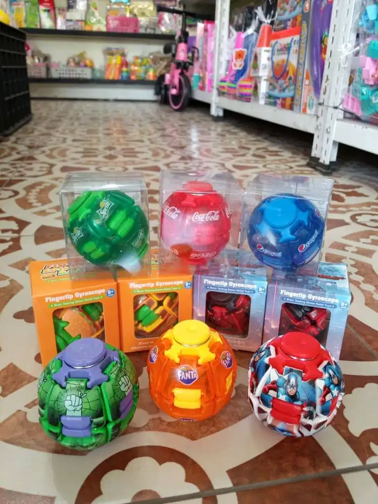 mainan anak fidget spinner