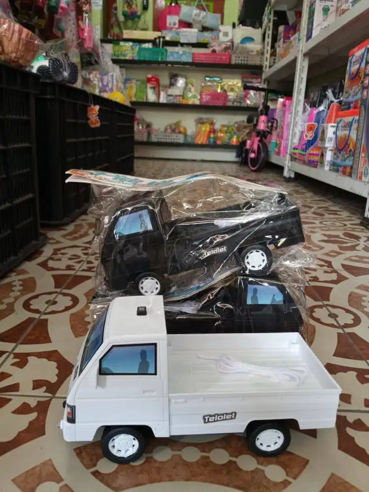 mainan anak pickup nyala musik lampu