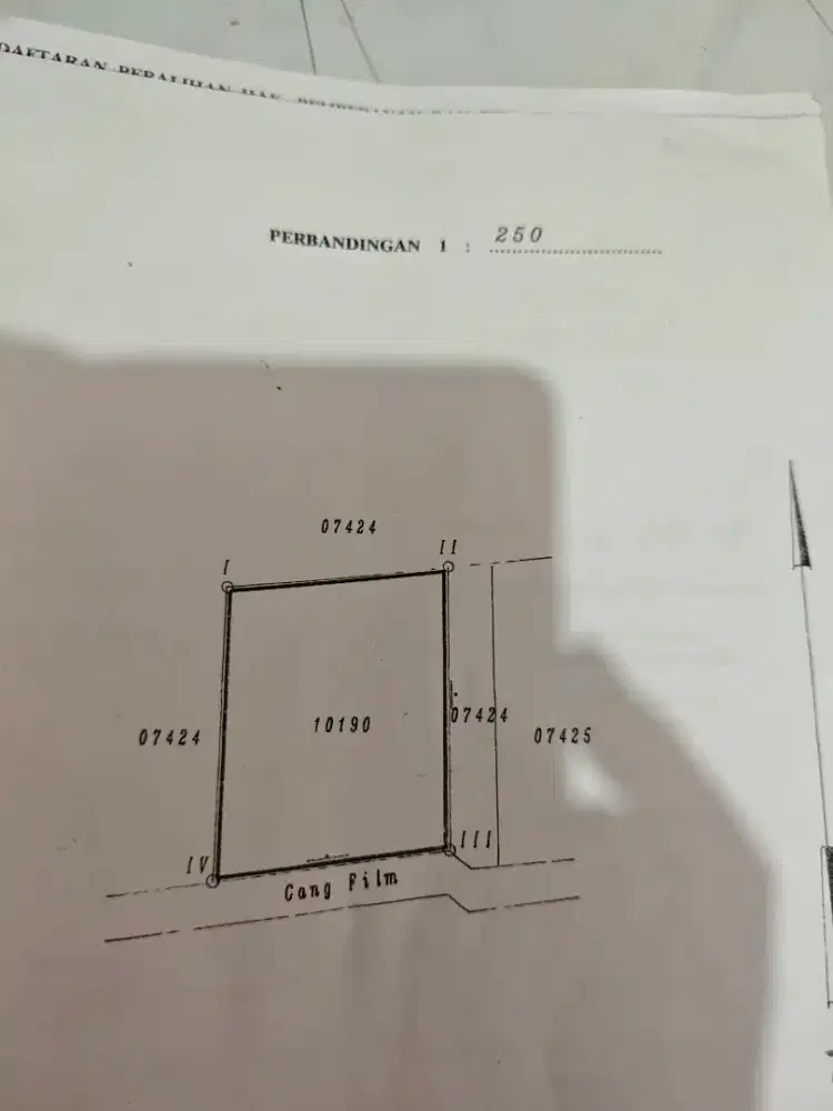 Dijual tanah plus bagunan