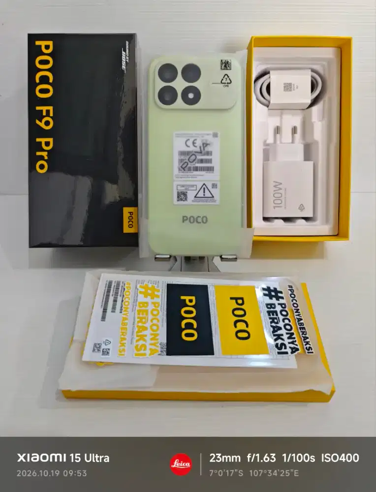 Xiaomi Poco F9 Pro 5G 12/512 Gb Likenew 100% Ex Review bisa TT/BT