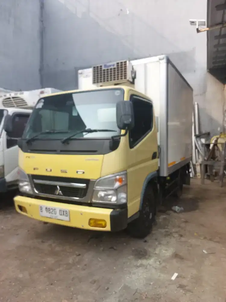 Box freezer pendingin suhu beku + mobilnya