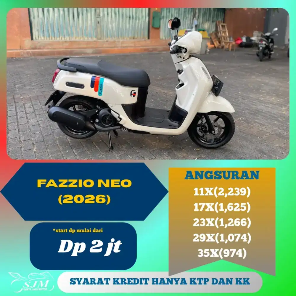 YAMAHA FAZZIO NEO 2025 MESIN HALUS