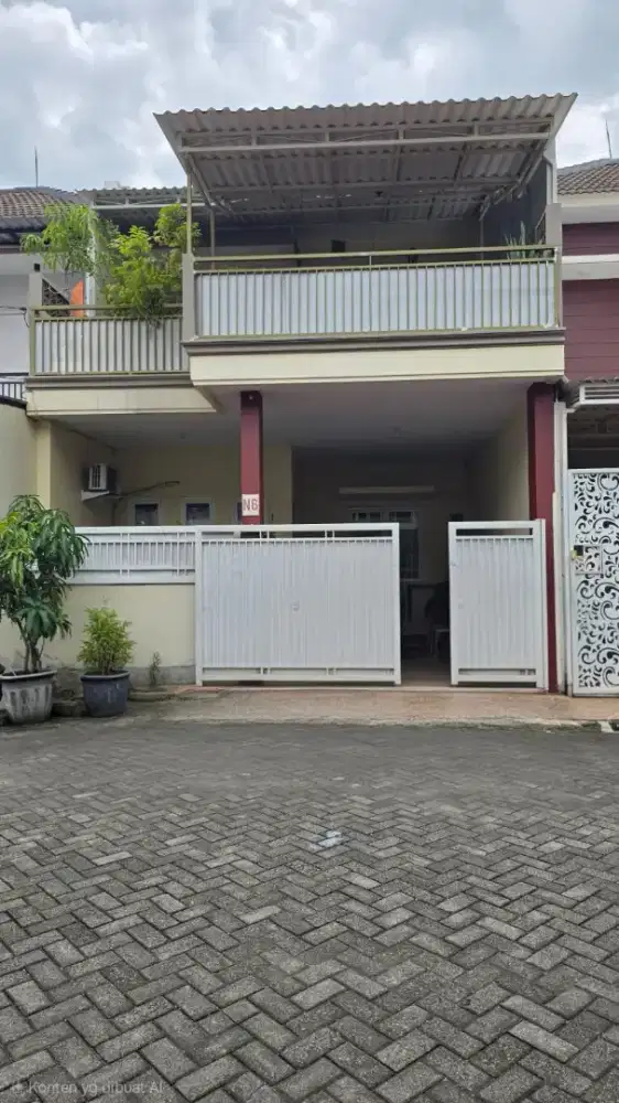 DIJUAL RUMAH 2 LANTAI GREEN MANSION WARU