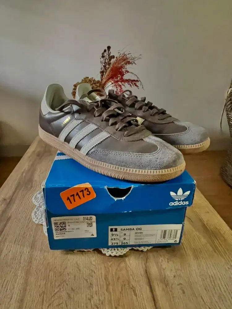 Adidas Samba OG Brown Putty Grey