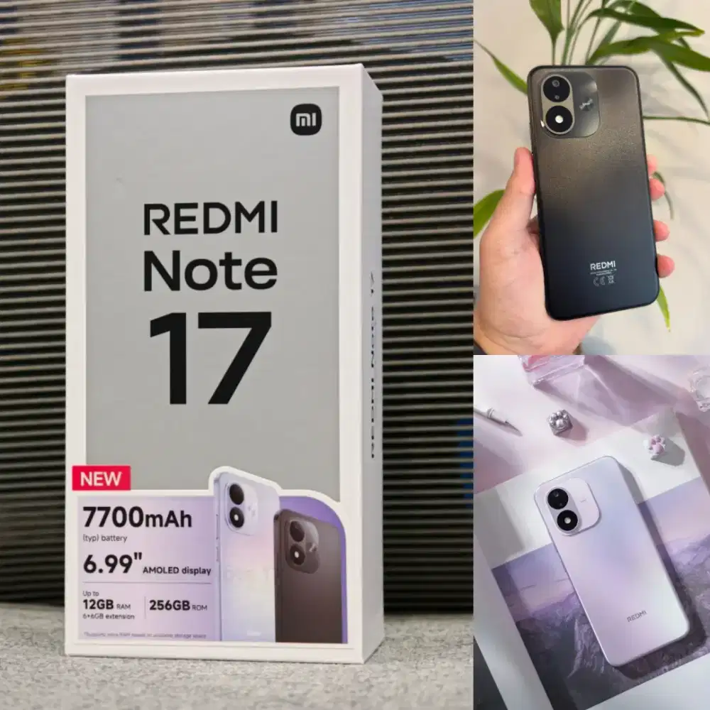 READY STOCK REDMI NOTE 17 6/128