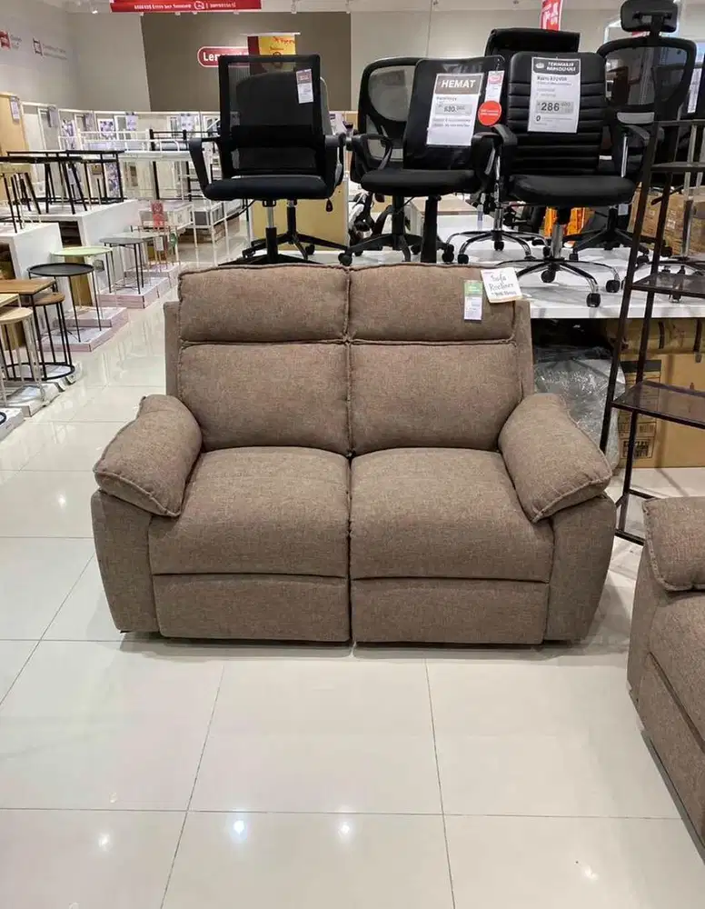 Sofa recliner 2 seater Termurah