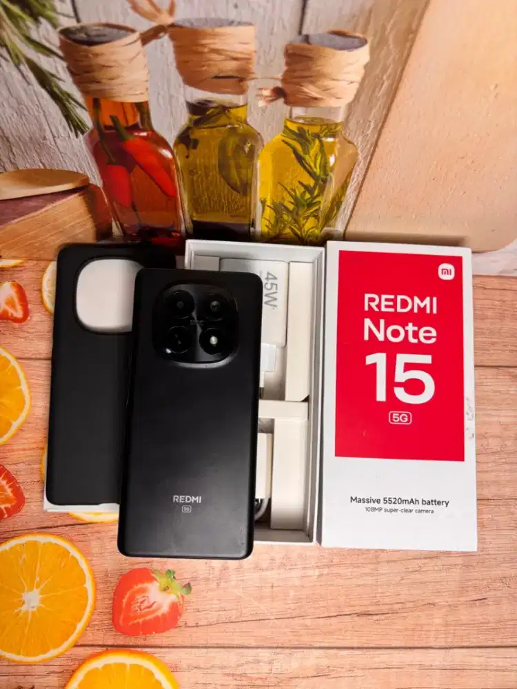 Jual hp Redmi Note 15 5G 12/512 istimewa grns MEI 2027