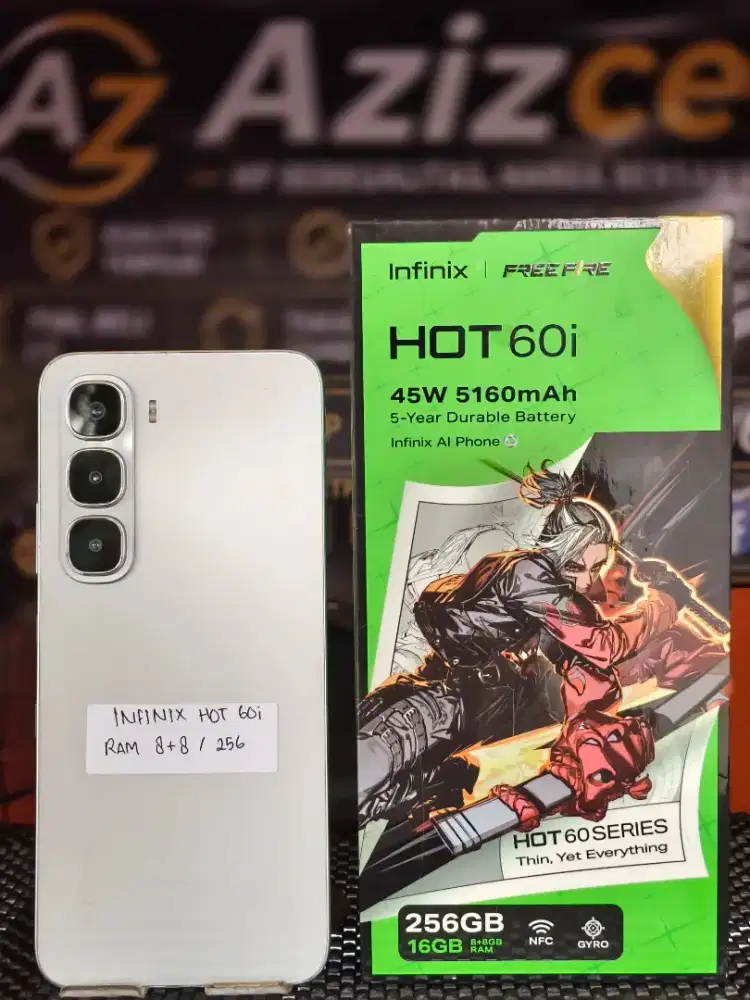 INFINIX HOT 60i RAM 8+8/256