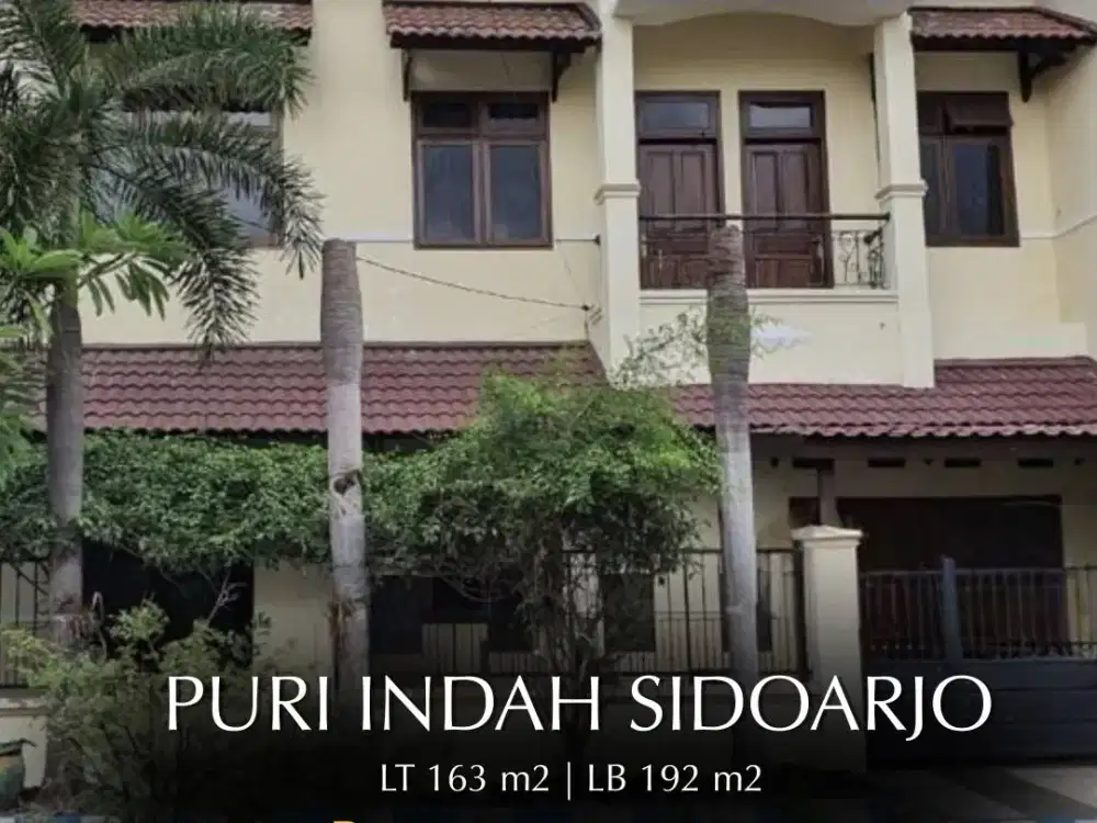 JUAL RUMAH DI PURI INDAH SIDOARJO