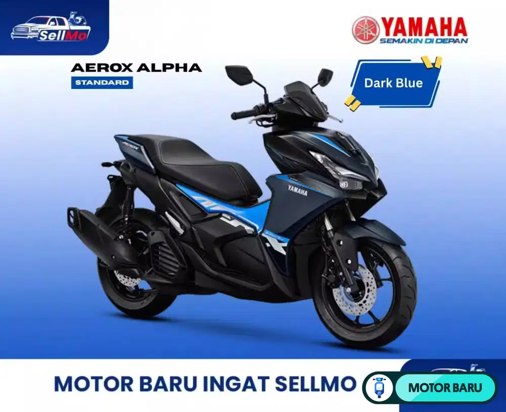 PROMO MOTOR YAMAHA AEROX ALPHA STD, CYBERCITY & TURBO DP MULAI 1.1 JT