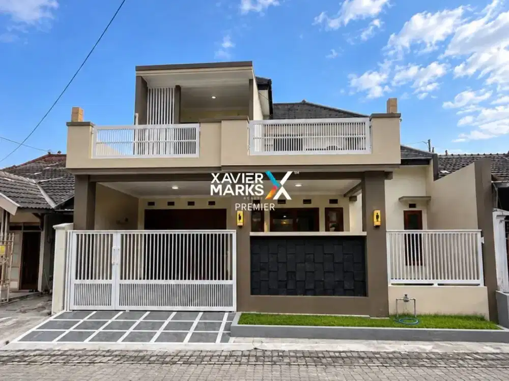 Dijual Rumah Baru 2 Lt di PBI Araya Blimbing Malang Dekat RS Persada