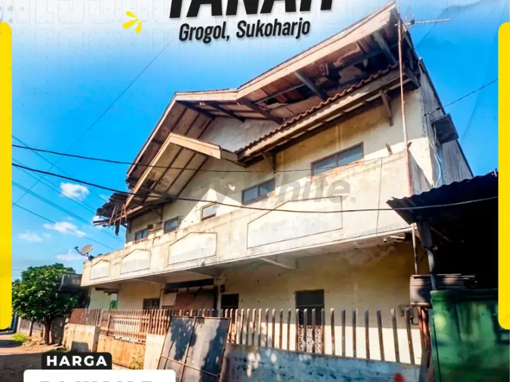 di jual rumah 2 lantai harga di bawah apresial bank  solo baru