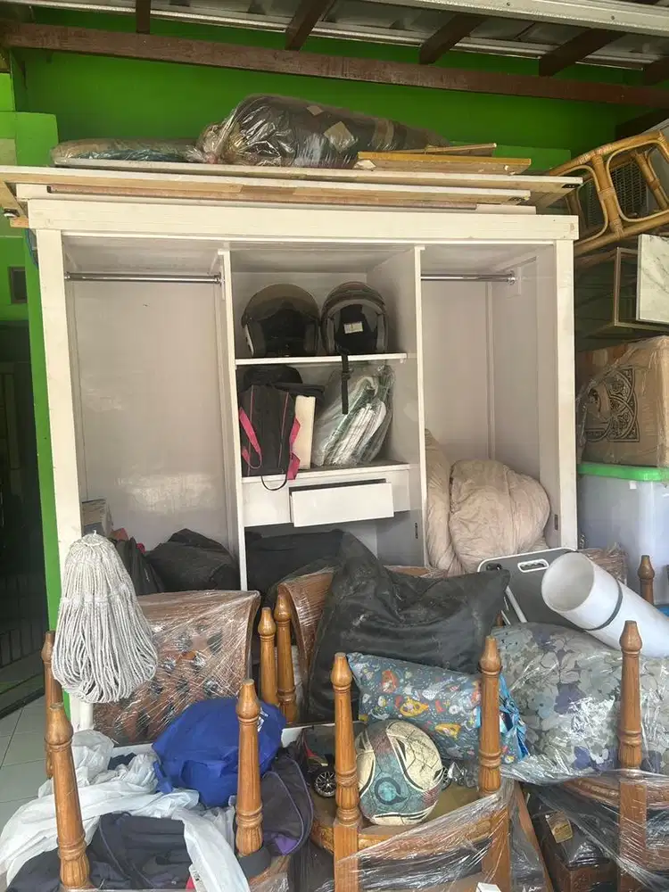 JUAL LEMARI BESAR CEPET 1,5jt NEGO