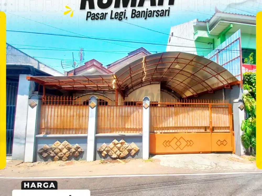 sewa rumah tengah kota dekat paar legi
