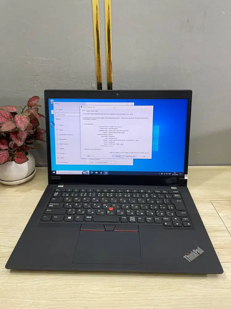 LAPTOP LENOVO X390 i5 GEN8 8/256 LAYAR 13.3 INCH *ET