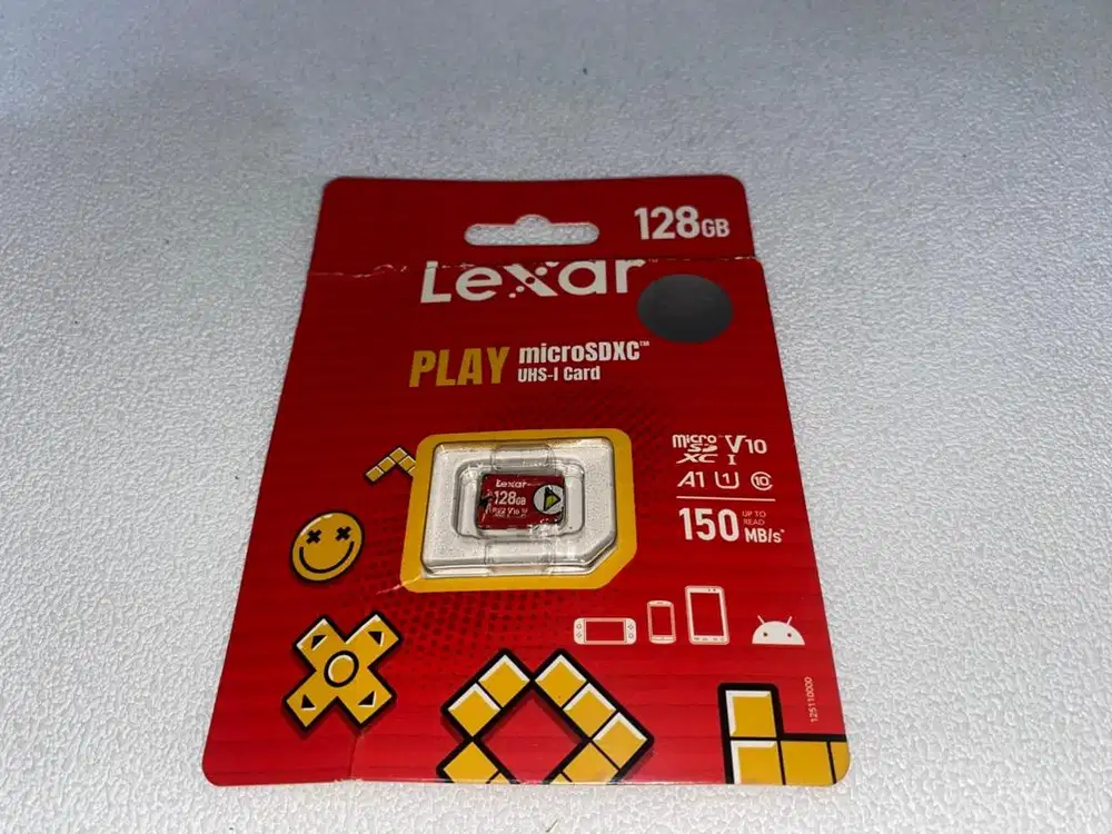 memori lexar micro se 128 gb original
