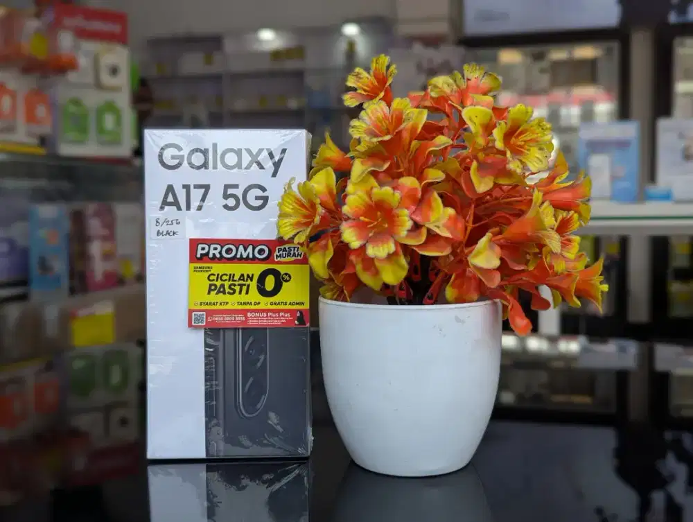 Samsung Galaxy A17 5G RAM 8/256GB Black Baru Segel Garansi Resmi Sein