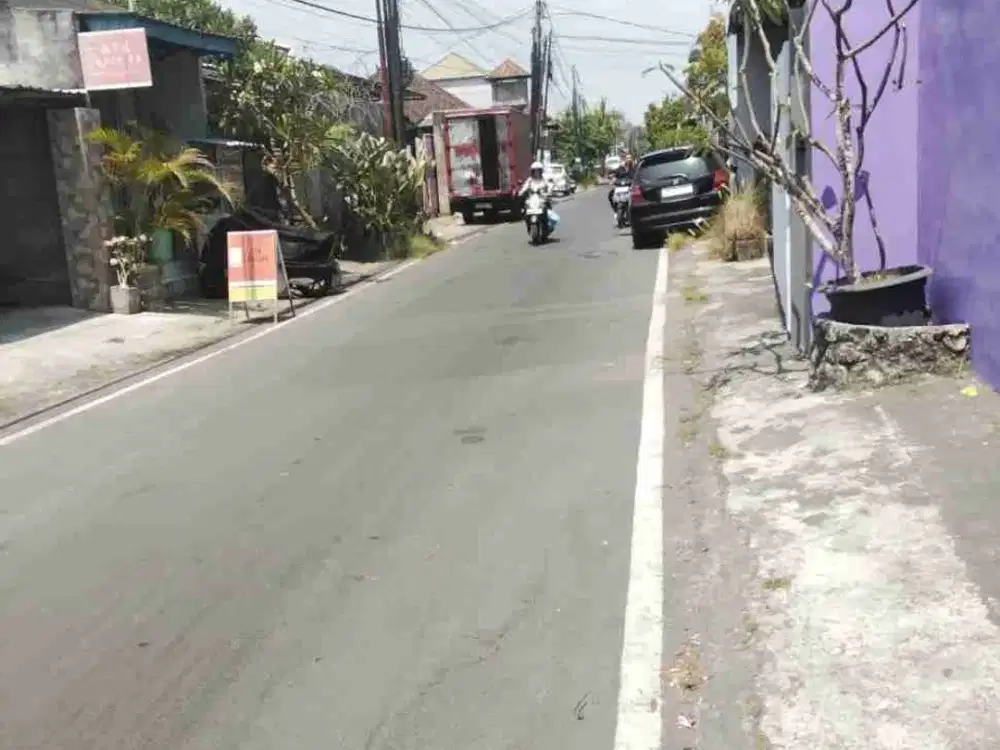 Tanah sewa luas kecil jalan Tukad Batanghari X cocok pakai usaha / kantor2