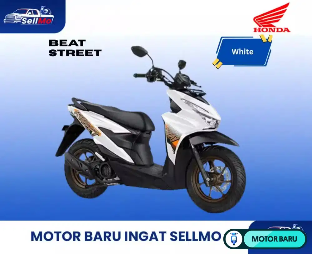 PROMO MOTOR HONDA BEAT CBS SPORTY BEAT STREET & BEAT DELUXE SMART KEY