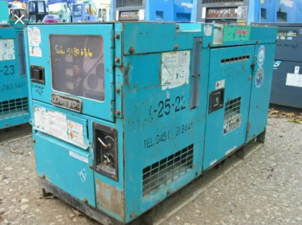 Terimah Genset rusak