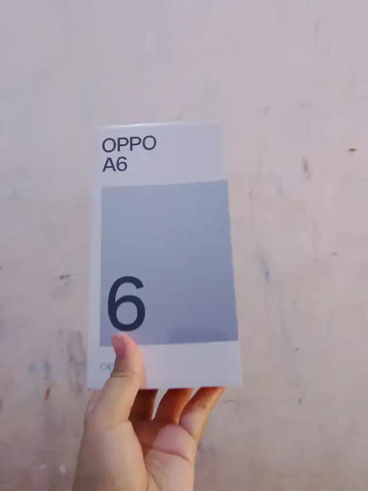 Hp Oppo A6 non bundling warna biru