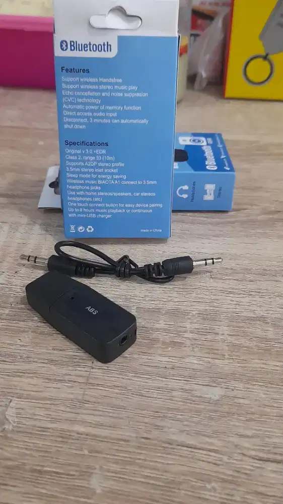 Jual Bluetooth Audio Receiver USB / Jack 3.5mm - Normal & Siap Pakai