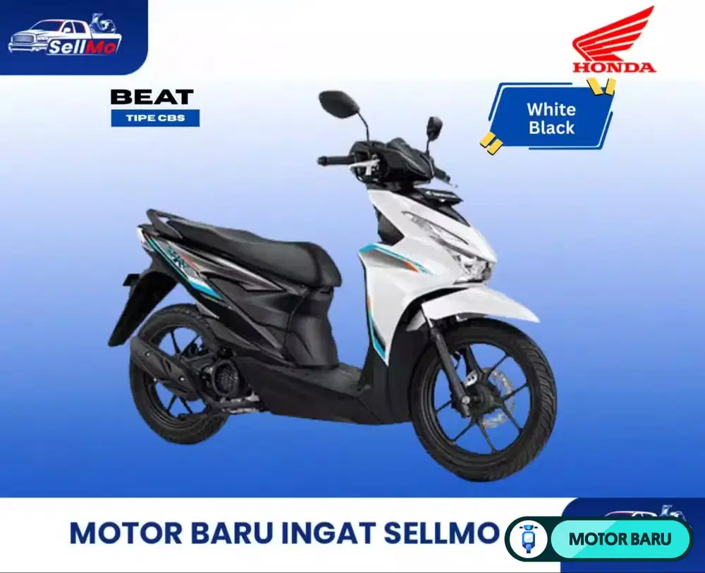 PROMO MOTOR HONDA BEAT CBS SPORTY BEAT STREET & BEAT DELUXE SMART KEY
