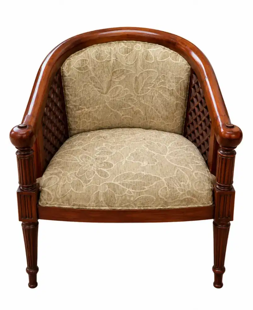 DIJUAL KURSI SOFA KLASIK 1 DUDUKAN – KONDISI SANGAT BAIK