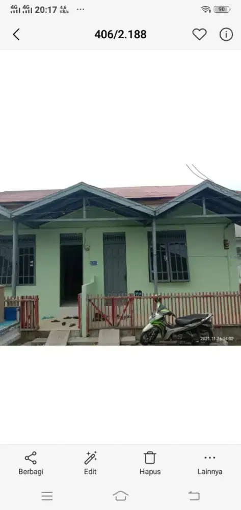 Di jual rumah strategis dalam kota banjarmasin.