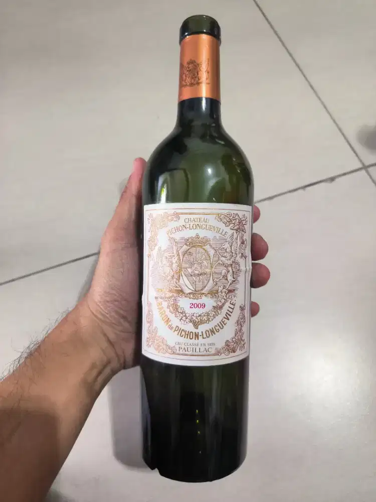 Botol kosong wine