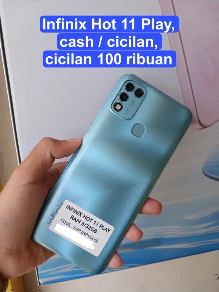 Infinix Hot 11 Play cash/cicilan
