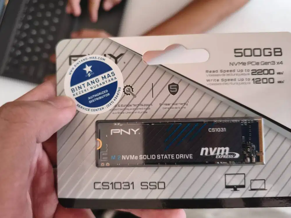 PNY CS1031 500GB M.2 2280 NVMe PCie Gen3x4 SSD