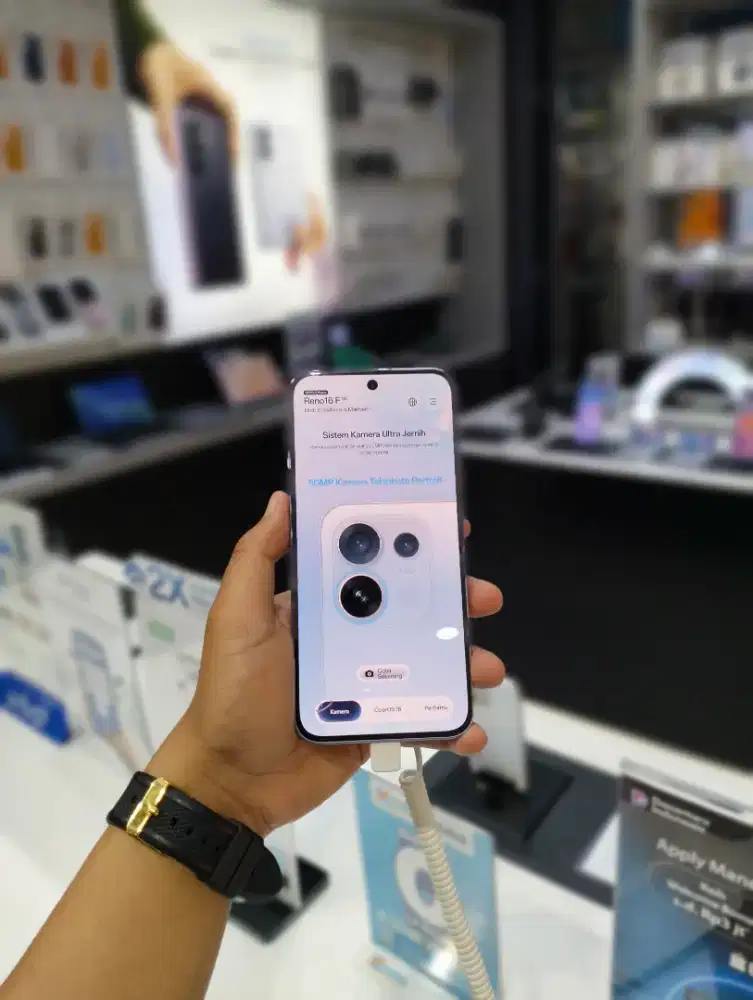 Cicilan hp  oppo reno 16f 5g dp 0%