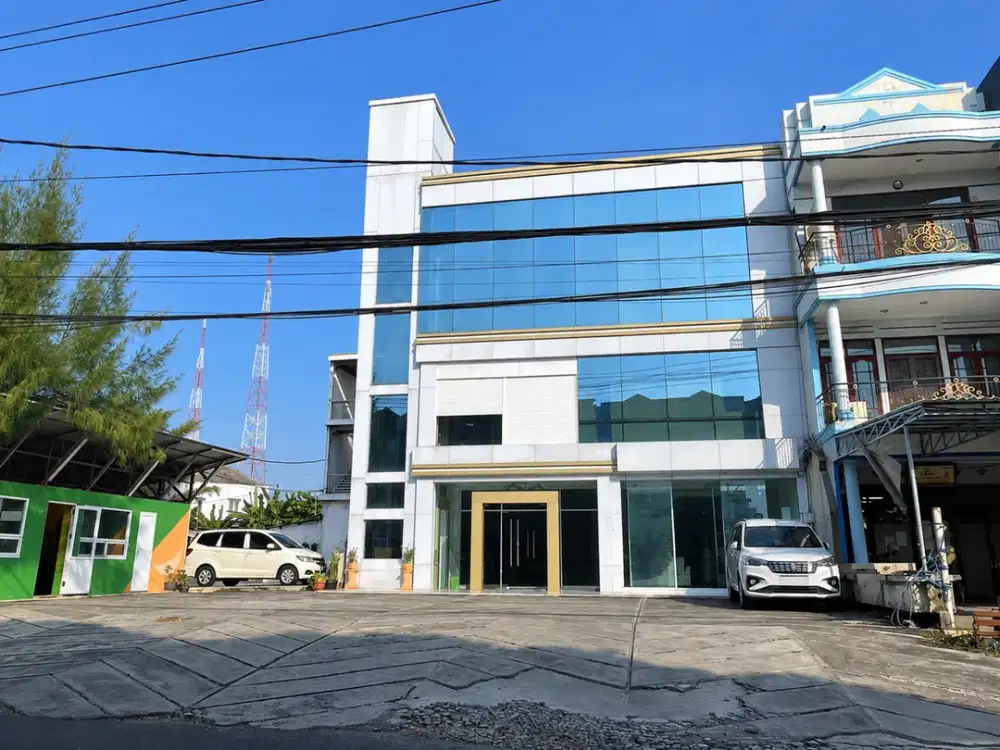 Jual Via Lelang Gedung Ex Kantor Murah di Nol Jalan Raya Darmo Permai Utara Surabaya Barat