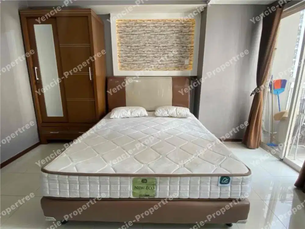 Disewakan perbulan tipe studio apartment royal mediterania garden residence