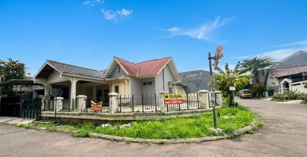 Jual rumah Luas Taman Yasmin Lt 265