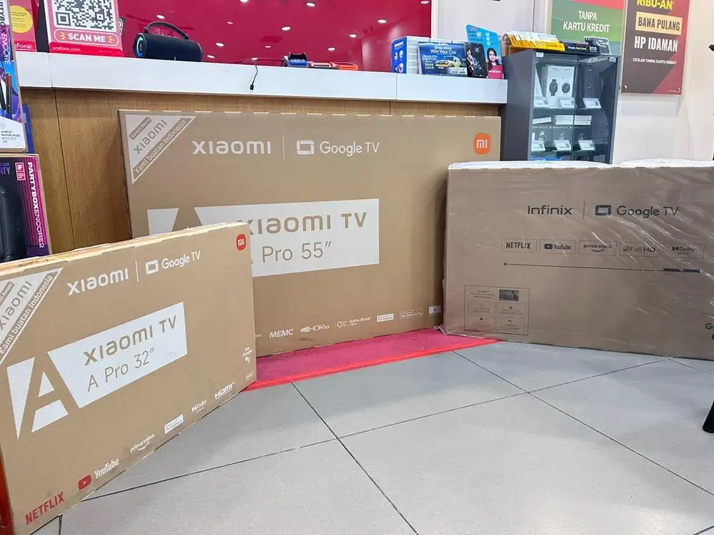 Cash & Credit Tv mulai dari 32 inc
