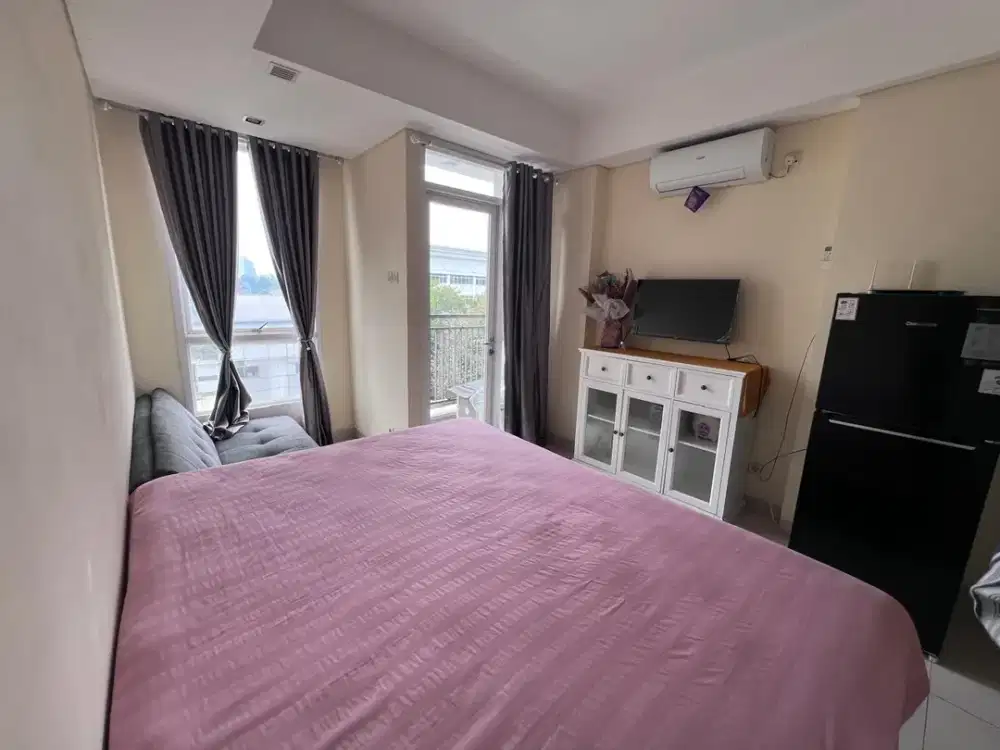 DIJUAL MURAH APARTEMEN TIPE STUDIO JAKARTA PUSAT, LOKASI SANGAT STRATEGIS DEKAT DARI PUSAT BISNIS, TOL, PERKANTORAN DAN MALL