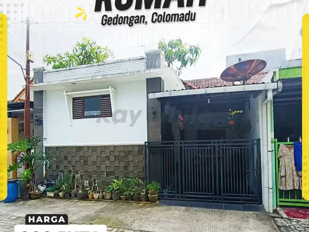 Dijual Rumah Cluster 2Kamar Mobil Simpangan Gedongan Colomadu KRA 900Jt