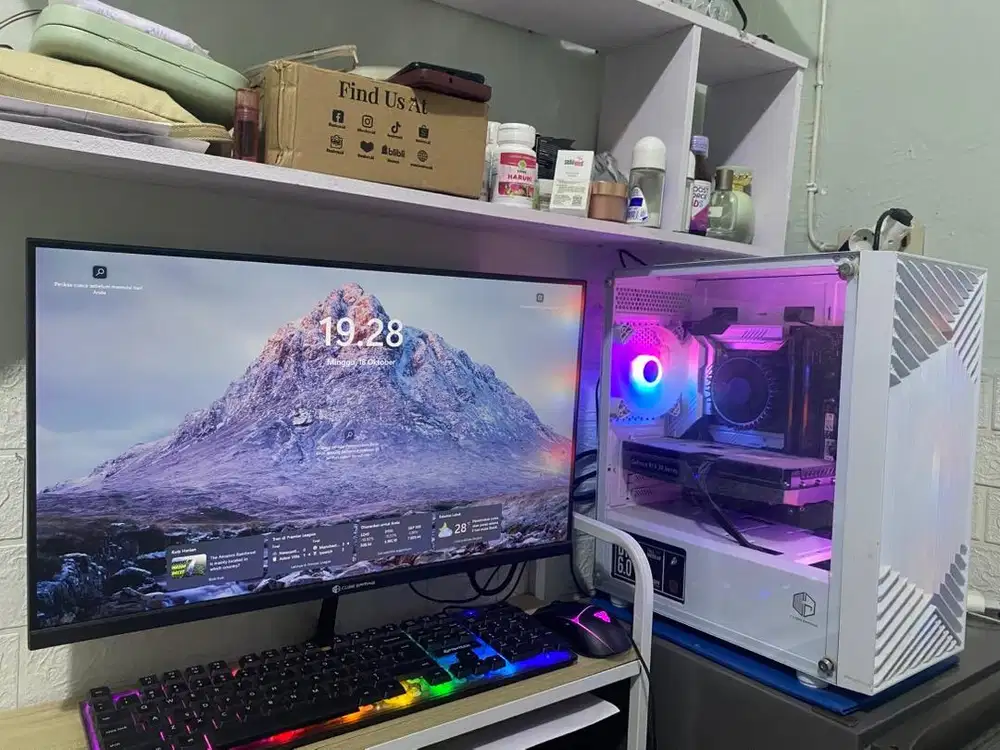 Komputer Gaming I5 Gen 12 Full Set