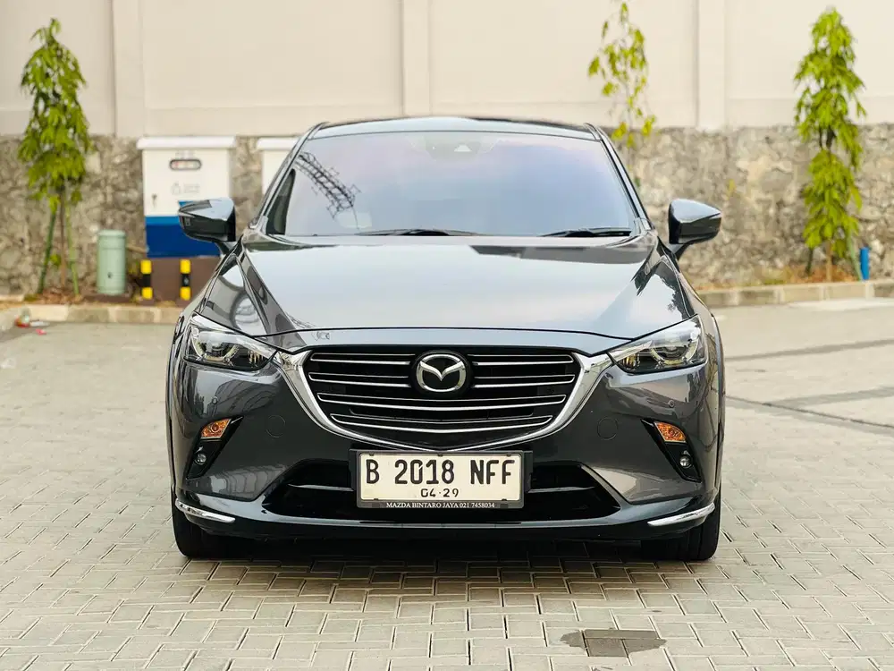 Mazda Cx-3 1.5 Sport At Bensin 2024 Abu-Abu Km28rb Miles Record 2025
