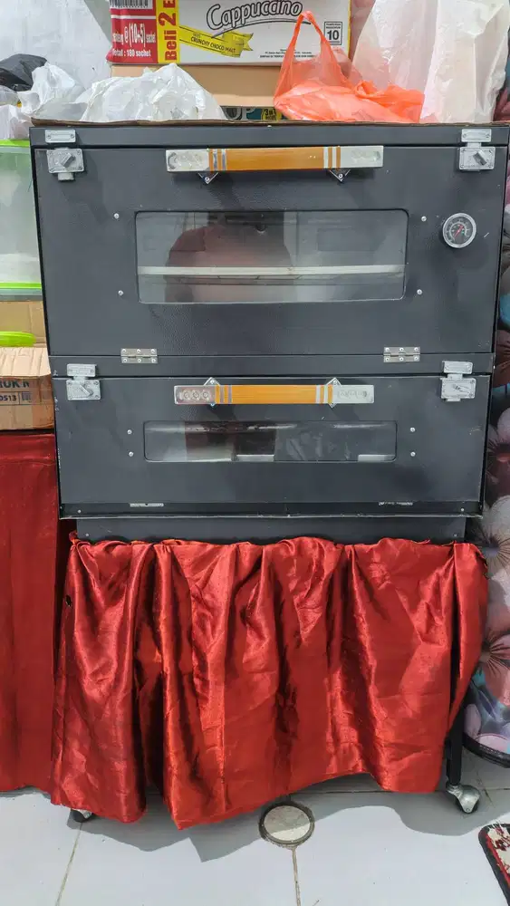 Oven gas Bahan Galvanis