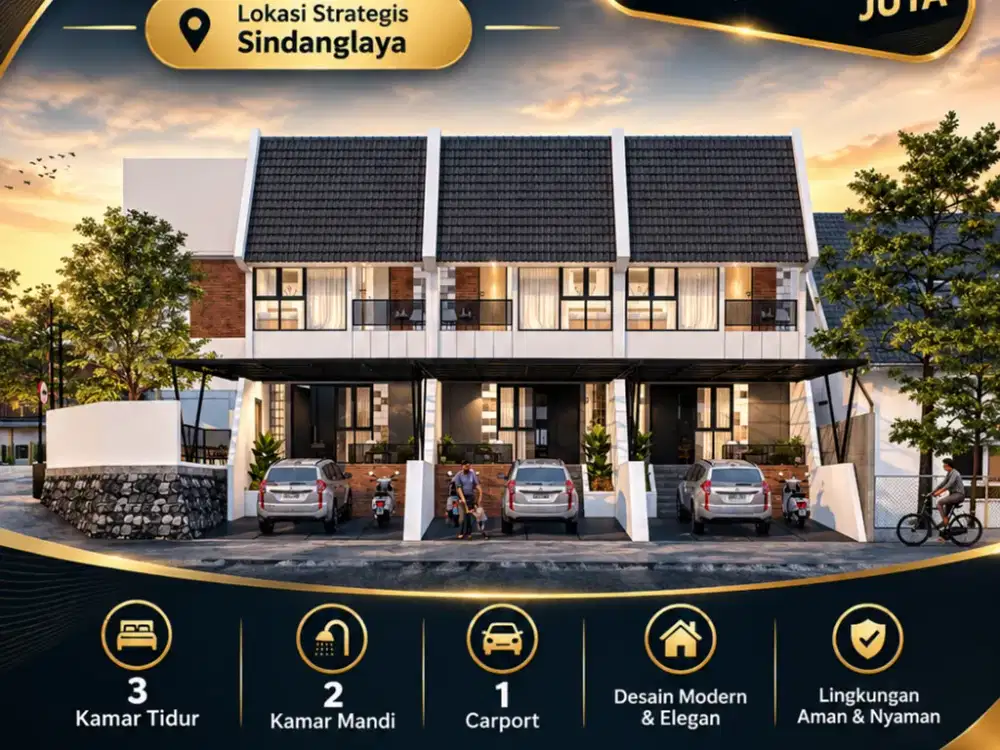 Rumah 2 Lantai Jalan Lebar Mandalajati