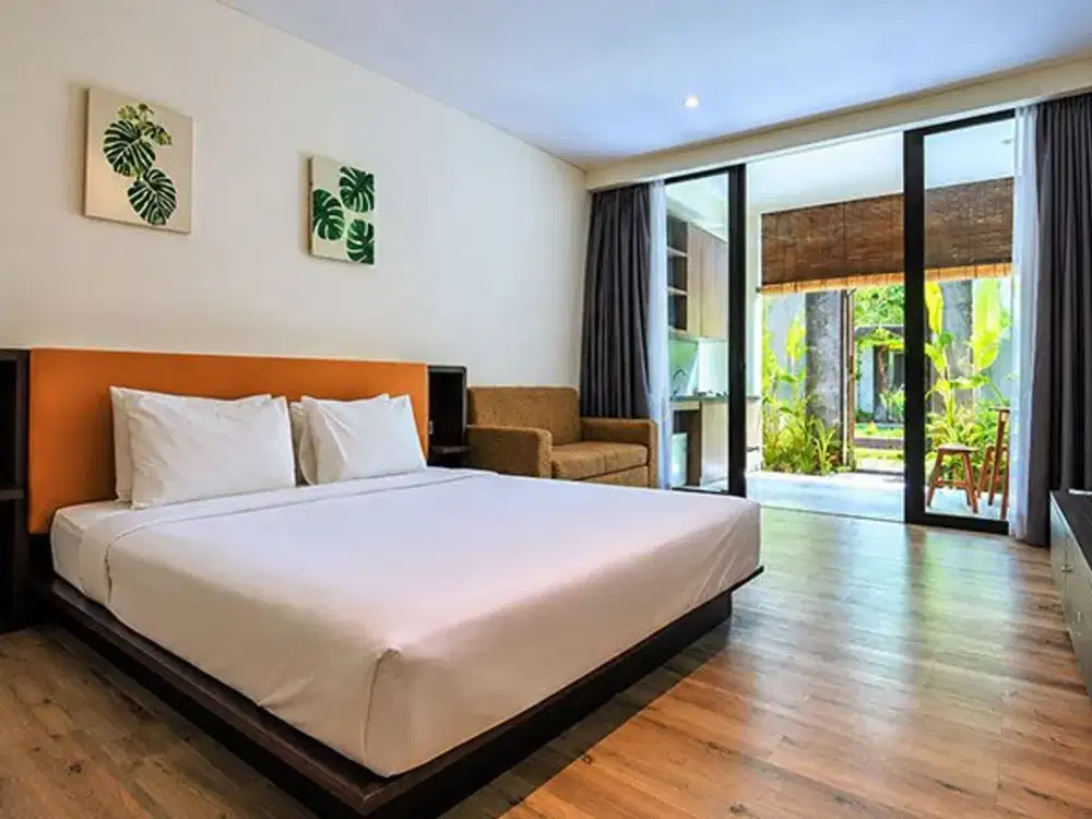 Amr-220.SSD | Monthly Rental Studio Room Apartment In Kerobokan – Pet Friendly Living Near Seminyak