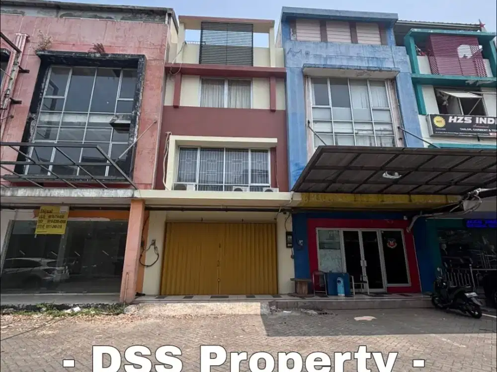 Ruko Mutiara Center Bekasi 3 LT Luas 75 Rp 90 Jt/ Tahun