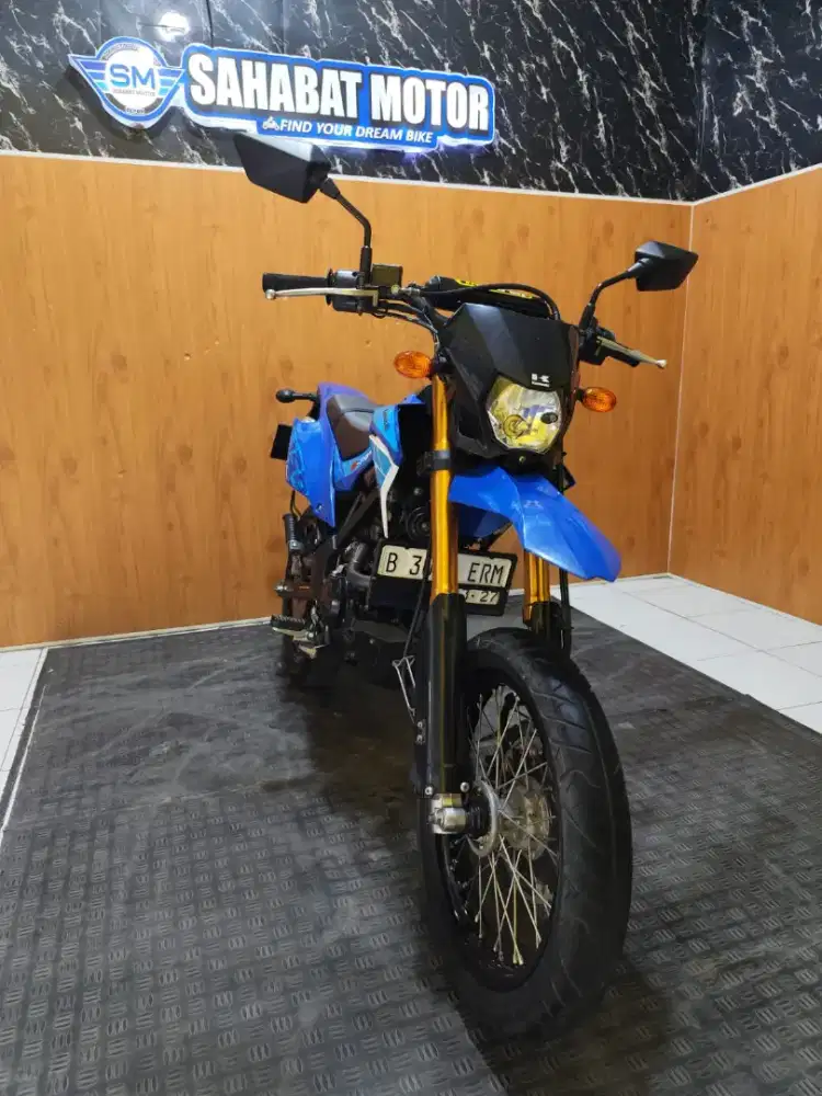 KAWASAKI DTRACKER 150 SE TAHUN 2020 KONDISI OKE SIAP PAKAI