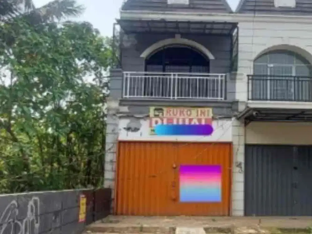 dijual ruko murah harga jauh dibawah pasaran di jalan raya sawangan, sawangan baru, depok