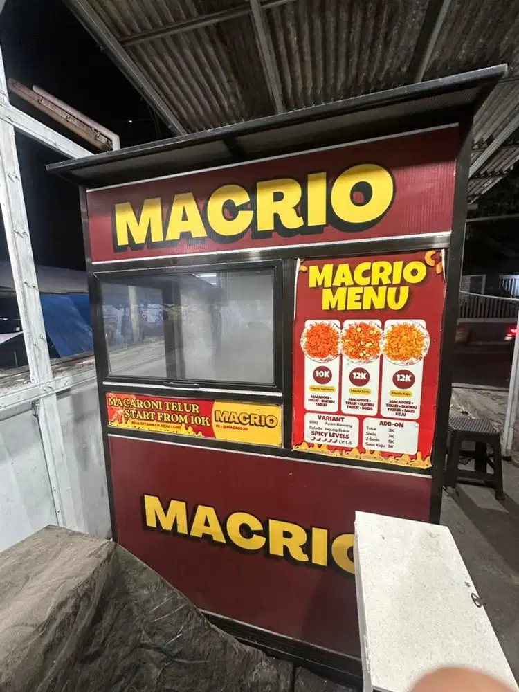 Gerobak Jualan Makanan